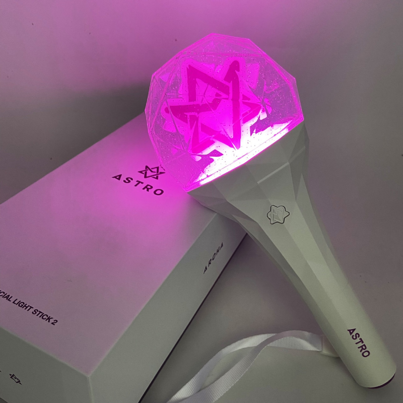 Kpop Lightstick ASTRO Official Light Stick VER.2 Concert Merch Kim Myoung Joon Park Jin Woo Cha EunWoo Rocky Yoon Sanha