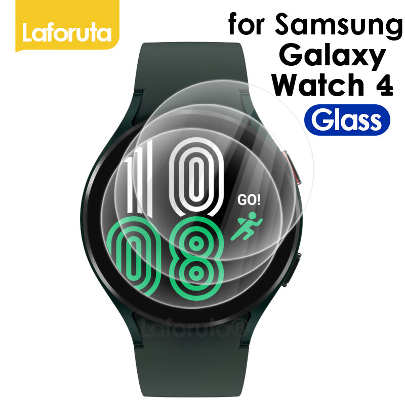 Kaca Tempered pelindung layar 9H, jam tangan pintar film pelindung layar untuk Samsung Galaxy Samsung Galaxy 4 5 5Pro 41/42/45/46mm
