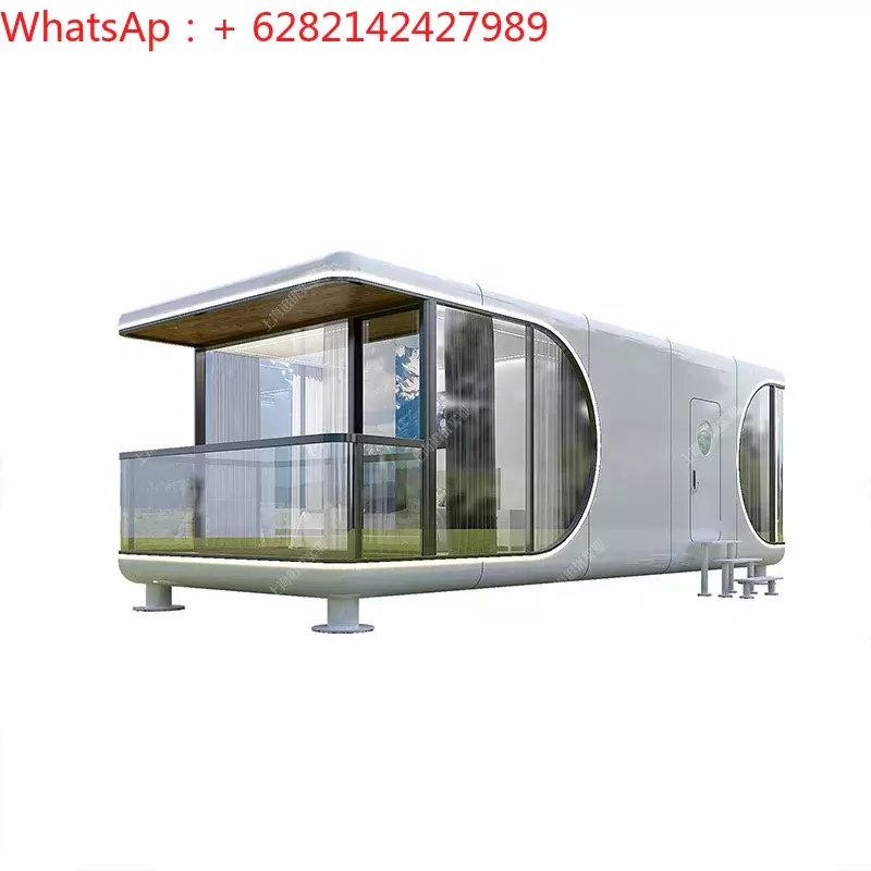 Cápsula espacial personalizada para exteriores, villa, celebridad de Internet, almacén de Apple, casa móvil, habitación de estrellas