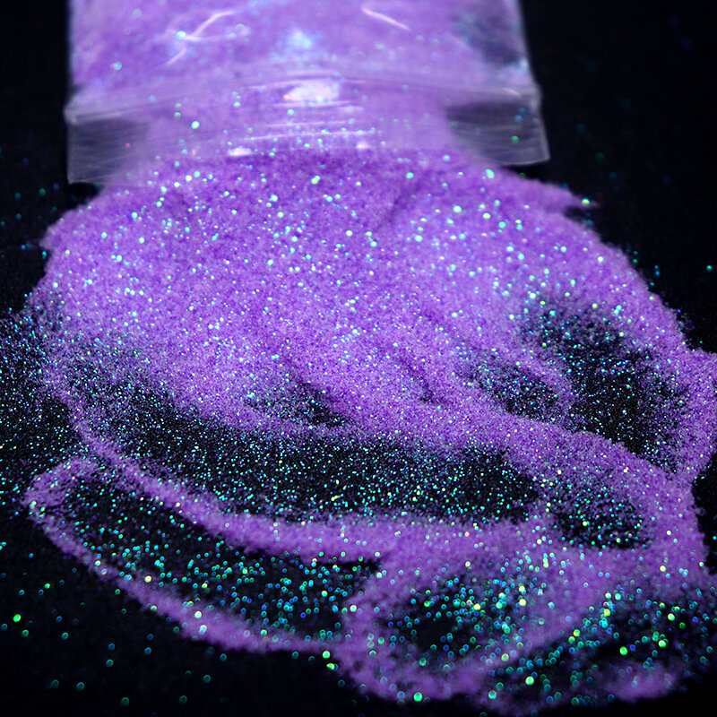 10G lucido zucchero in polvere resina epossidica pigmento iridescente colorato incredibile sabbia resina paillettes Glitter artigianato per riempitivo stampo in Silicone