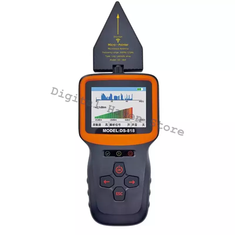 Profissional GPS Tracker Finder, Anti Spy câmera escondida, câmeras do espião, GSM Wiretap, detector de sinal de som, WiFi Analyzer