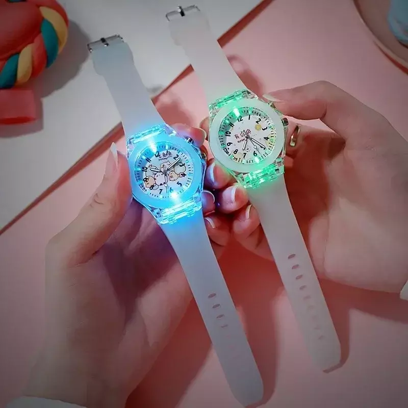Militär Kinder Digitaluhren Student Kinder uhr wasserdicht leuchtend LED Alarm Jungen Sport Tarnung grüne Mädchen Uhr