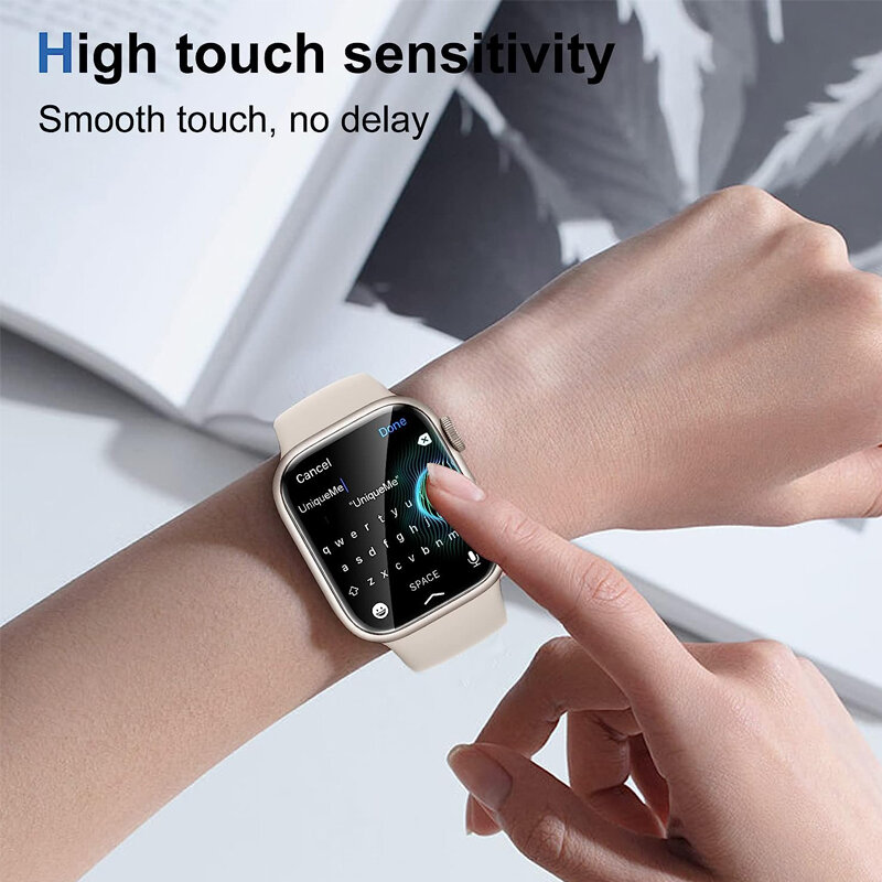 Displays chutz folie für Apple Watch 9 8 7 6 se 5 ultra weiche Hydro gel folie für iwatch Serie 45mm 41mm 40mm 38mm 42mm 44mm 49mm