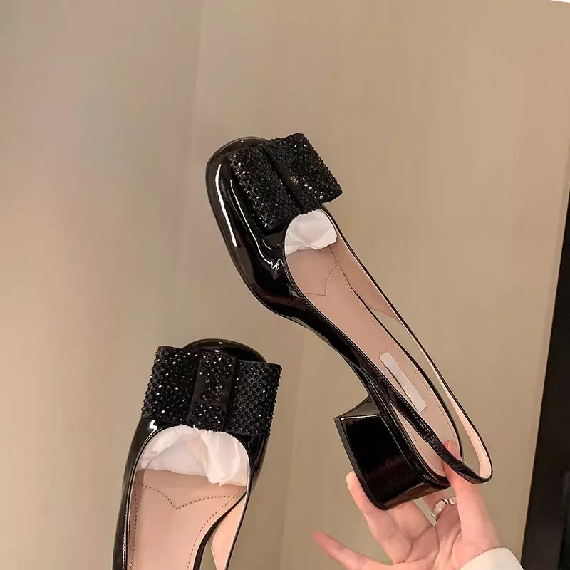 Zapatos Mary Jane para niña, calzado con botones, novedad de verano, 2023