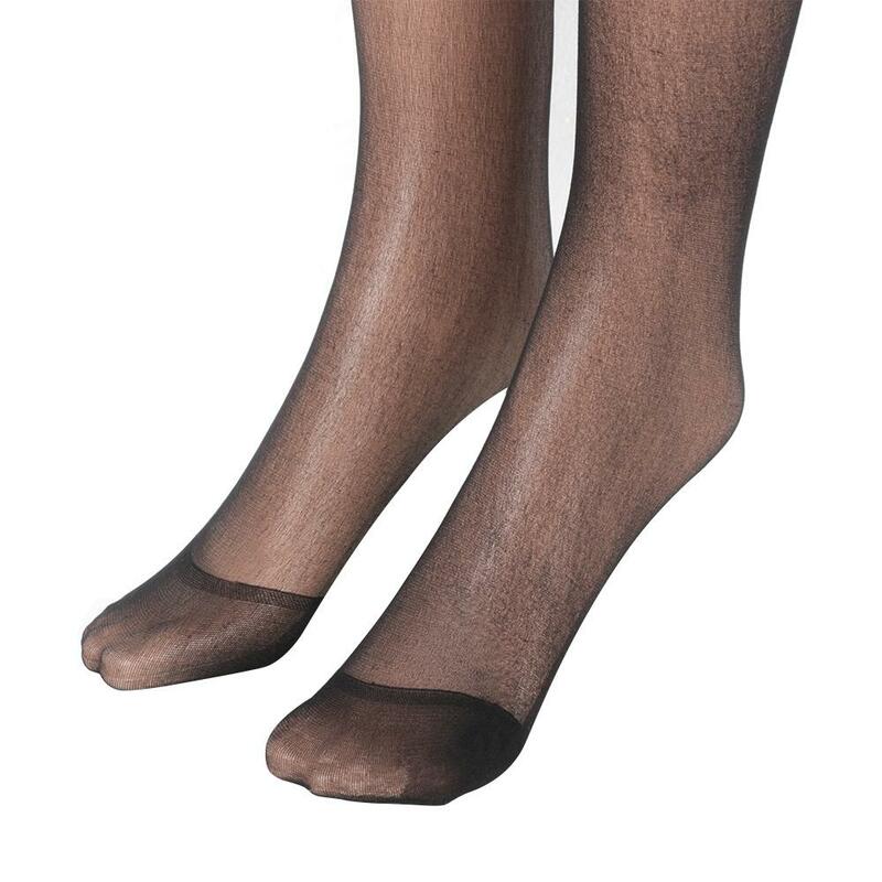 Meia-calça feminina invisível, meia-calça comprida de nylon, calcinha de alta qualidade, 4 cores, verão