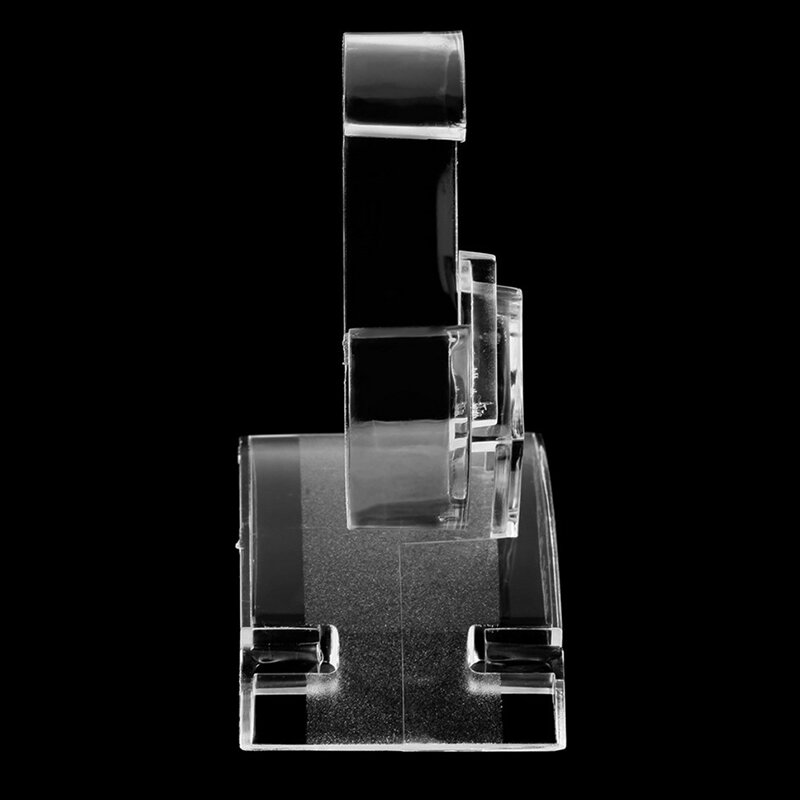 ジュエリーホルダー用の透明な折りたたみ式時計ブレスレット,デラックスブレスレット,プラスチック,1個