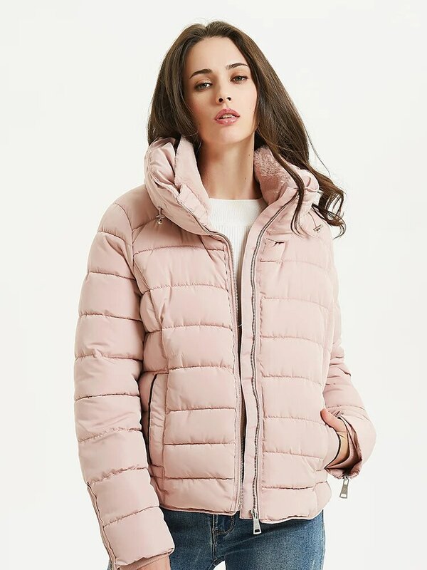 Женская Стеганая Легкая стеганая куртка Giolshon, пуховое пальто для весны, осени и зимы