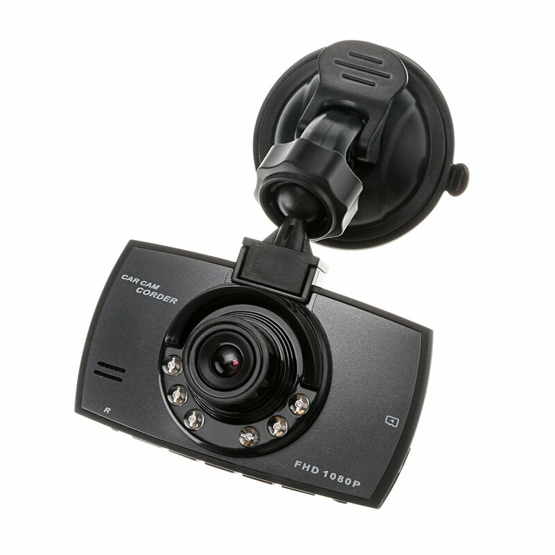 CATUO kamera perekam Video mobil G30 2.4 ", kamera dasbor penuh 120 derajat sudut lebar deteksi gerakan sensor-g malam