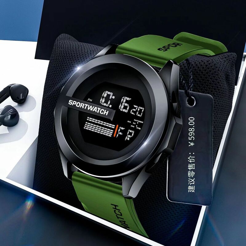 Electronic watches men's watches INS high-looking students watches junior high school children's watches male birthday gift