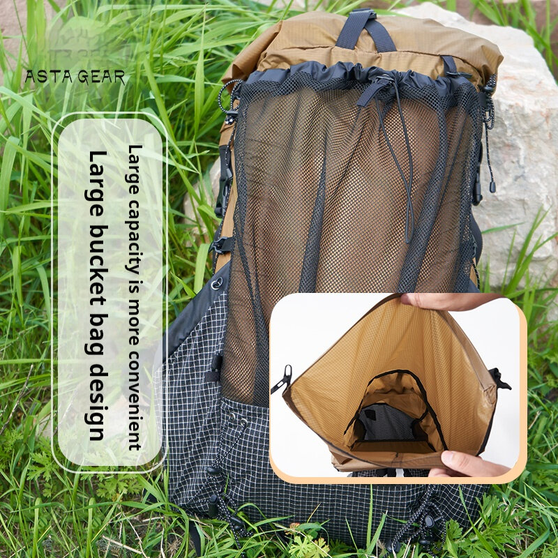 ASTA GEAR-mochila ultraligera para acampar al aire libre, mochila de viaje ligera, Marco SHAN 28 + 10L