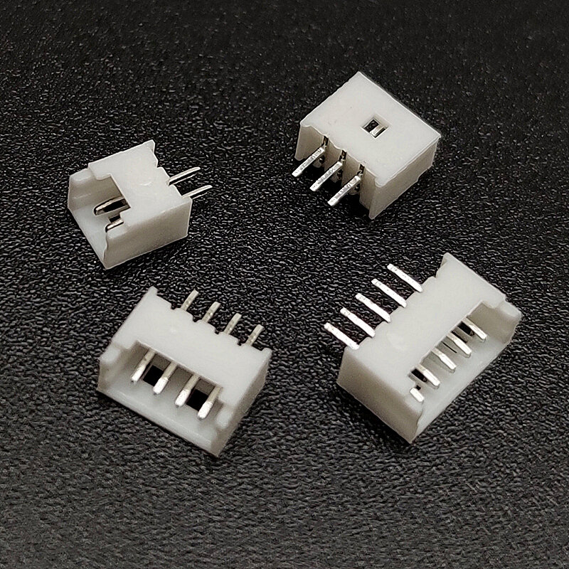 60 zestawów JST 1.25 2p 3p 4p 5 pin 1.25mm Pitch Terminal/obudowa/prosty Pin złącze wcon złącza przewodów zestawy
