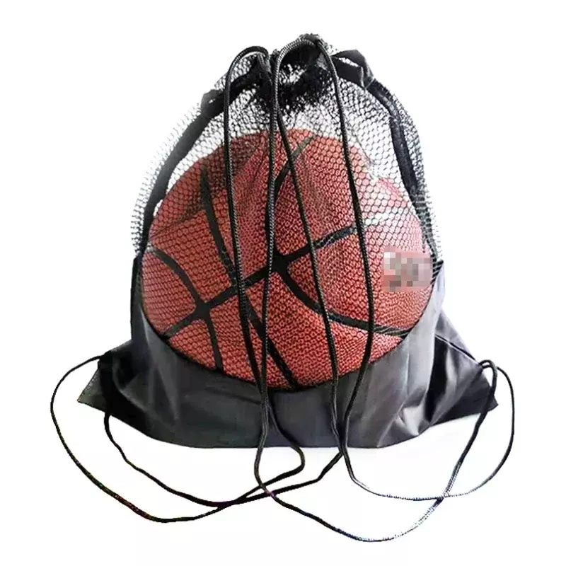 Borsa da basket portatile borsa a rete zaino da calcio per calcio zaino da basket per pallavolo all'aperto