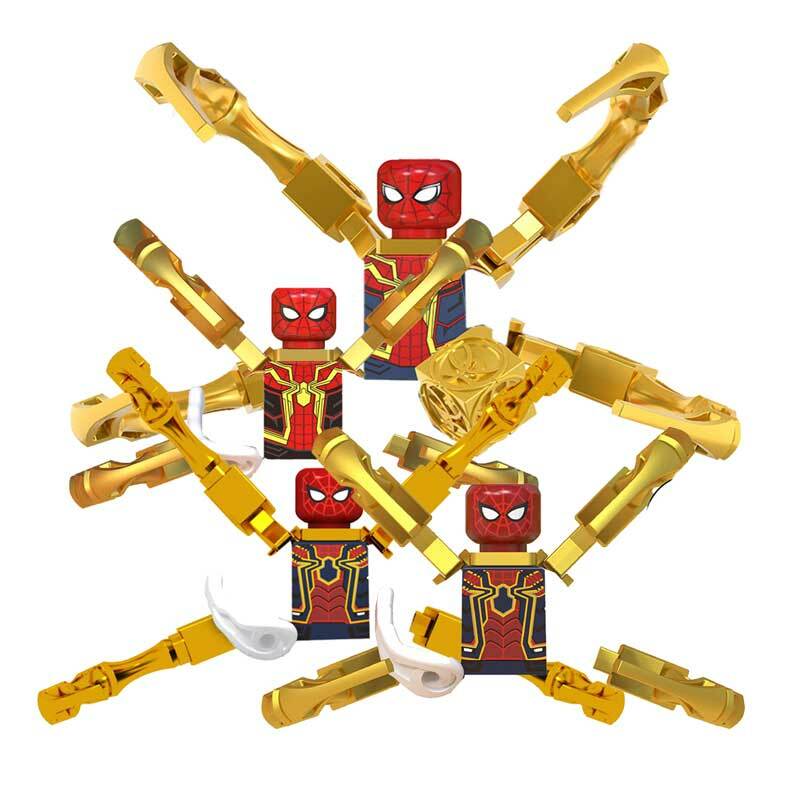 WM864 Heroes Movies Series Building Blocks Spiders-Man Anime Cartoon Mini-Figures Action Toy Bricks Kids WM2335 WM705