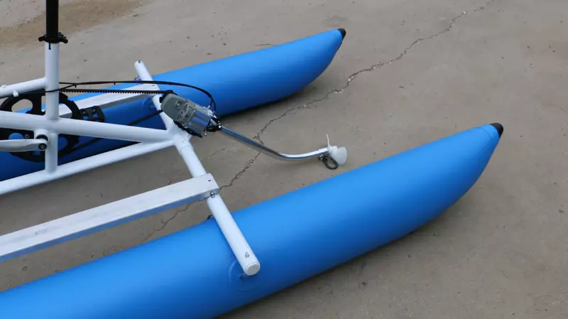เรือปั่นจักรยานทางน้ำแบบเป่าลมอุปกรณ์กีฬาทางน้ำ