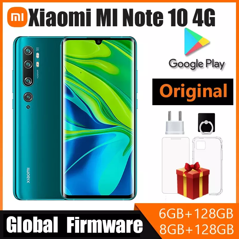 Xiaomi Mi Note 10 4G Cc9 Pro Mobiele Telefoon Snapdragon 730G 5260Mah Batterij 6.47 Inch Amoled Display 30W Qc