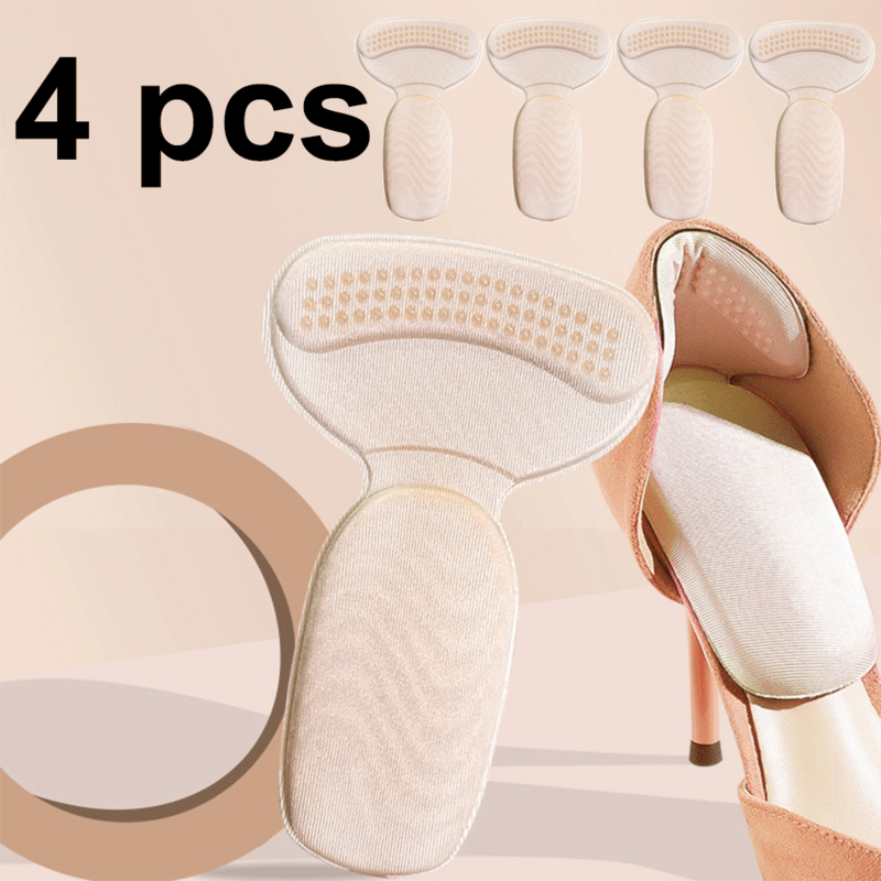 แผ่นรองในรองเท้าสำหรับผู้หญิงสติ๊กเกอร์แผ่นรองส้นสำหรับรองเท้าขนาดใหญ่ช่วยลดขนาด bantal alas อาการปวดส้นเท้า Relief
