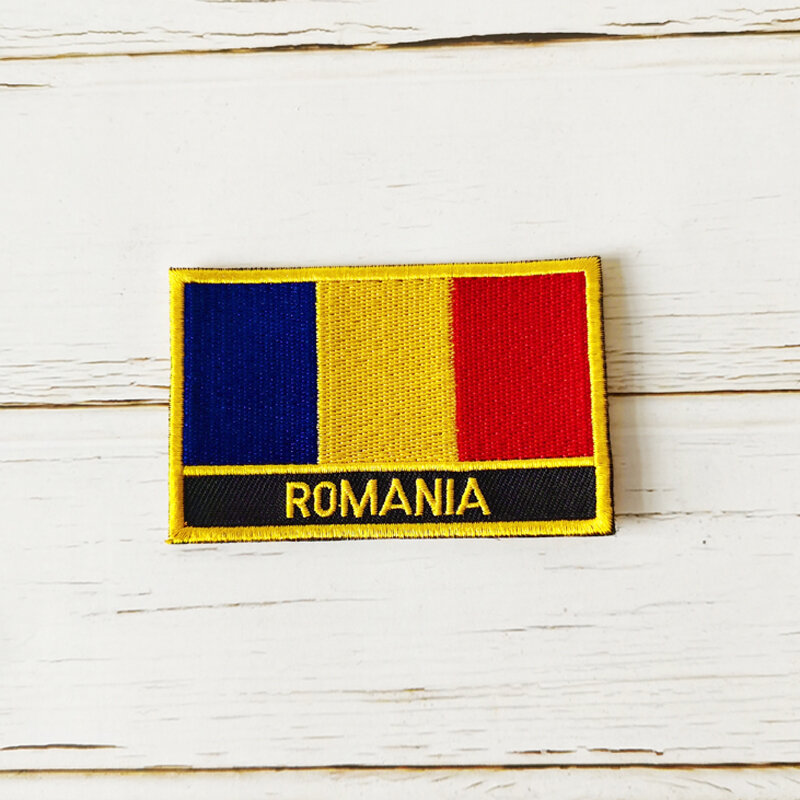 Flaga narodowa kwadratowa łatka haftowana plakietka 8*5cm normain PHILIPPING polska PORTUGAL ROMANIA NETHERLAND HOLLAND na odzież