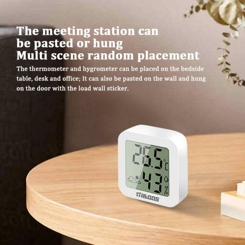 Mini Indoor Digital Thermometer Hygrometer LCD Display Temperature Room Hygrometer Gauge Meter Display Humidity Sensor