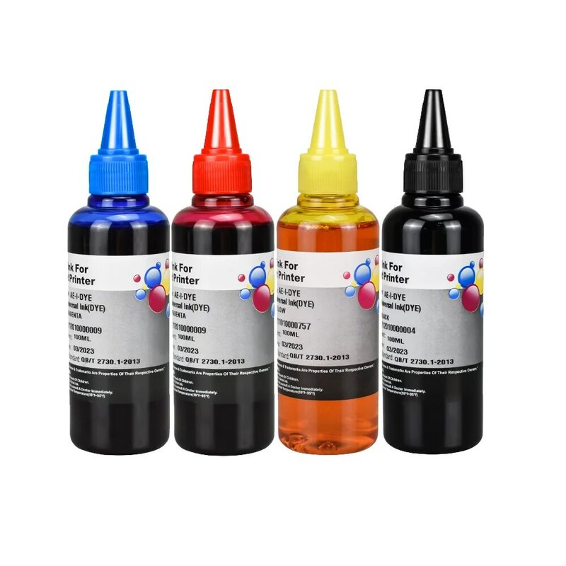 Untuk HP 301 304 305 302Xl tinta Printer Dye refill untuk Deskjet 2540 2050 2510 2620 2630 2632 5030 5020 Printer 4 warna
