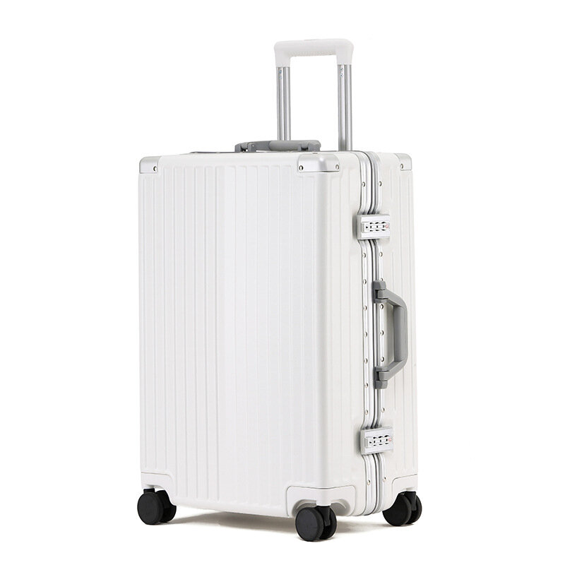 PLUENLI New Trendy Women's Small Box Trolley Case Universal Wheel Suitcase Password