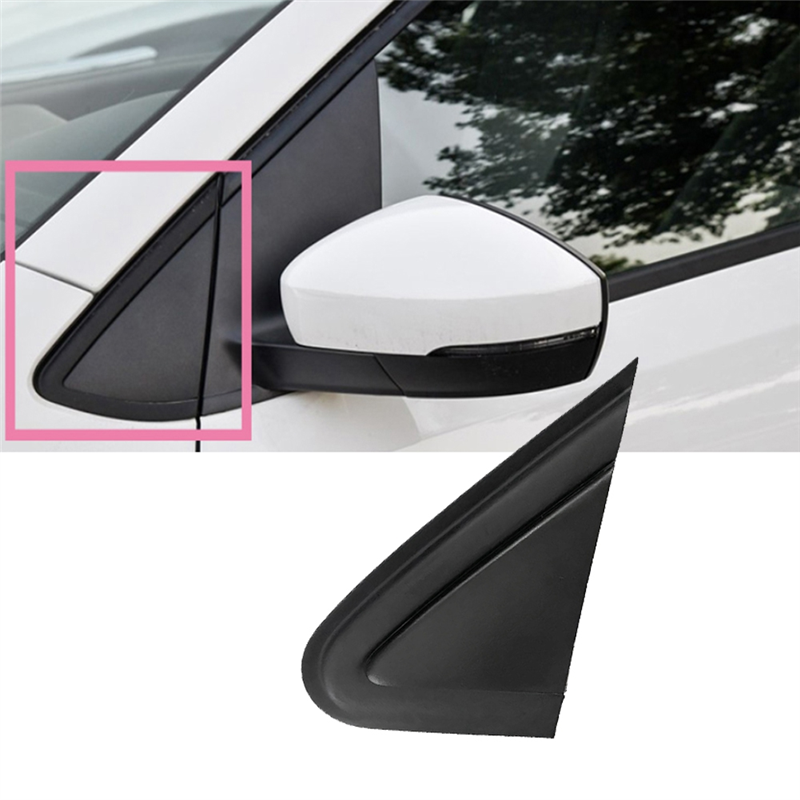 Cubierta triangular de ala Exterior, embellecedor de espejo retrovisor para Polo 4 9N Cross Sedan Vento 2007 2009 2010 6Q0853273A 6Q0853274A