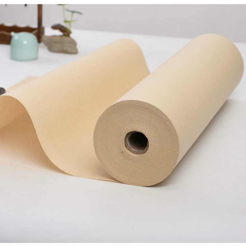 ครึ่งสุก Xuan กระดาษ Rolling จิตรกรรมจีนดิบข้าวกระดาษจีนแปรงประดิษฐ์ Papier ฟรีภาพวาดกระดาษ