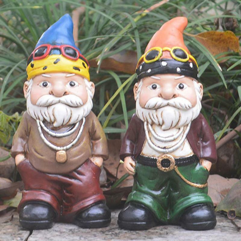 Sáng Tạo Gnome Vườn Tượng Ngoài Trời Làm Vườn Lùn Đồ Trang Trí Lùn Gợi Cảm Ngộ Nghĩnh Vườn Nhà Điêu Khắc Decoartion Dropshipping