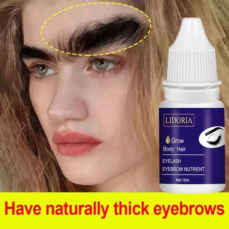 Eyebrow Growth Serum Nourishing Follicles Hairline Lashes Enhancer Thick Eelash Nutrition Liquid Lengthening Extension Intensive
