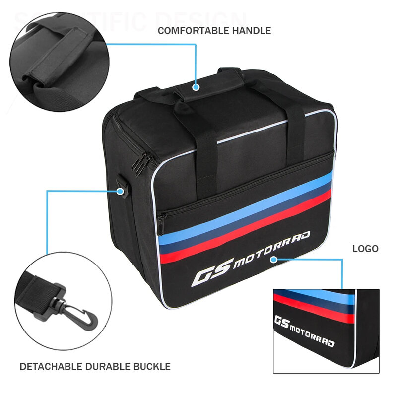 For F850GS Motorcycle Luggage Box Cover Tail Case Bag Saddlebag Inner Bag Cover For GS1250 R R1200GS LC Adventure R1250GS ADV