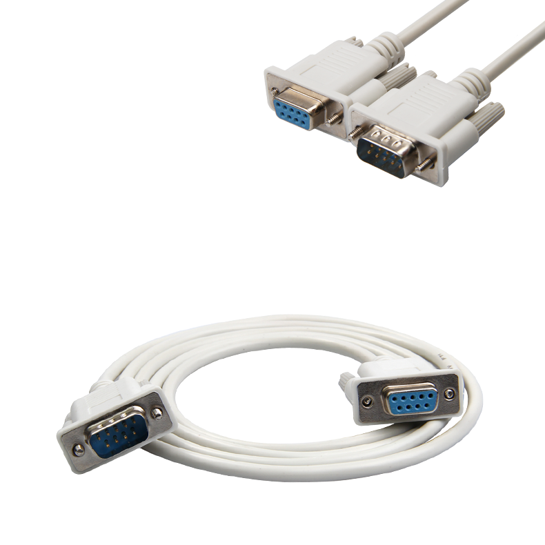Câble d'Extension RS232 Mâle Femelle à Femelle, RS232 Com DB9, 9 Broches, 1.5m