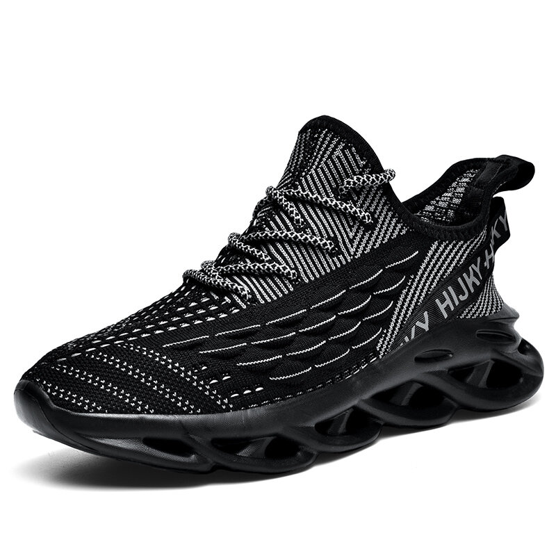 Мужская спортивная обувь, дышащая повседневная обувь для прогулок, удобная обувь с вулканизированной подошвой, большой размер 39-48, весна-лето 2024