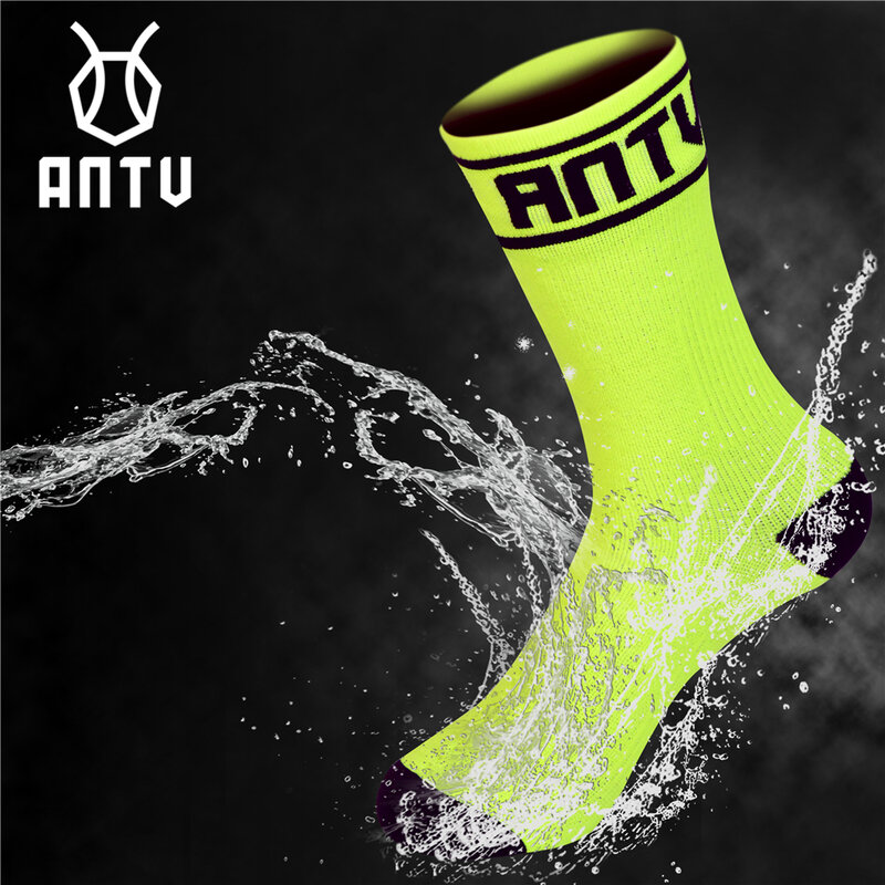 ANTU-Respirável Bamboo Rayon Socks, impermeável, sem costura, Unisex, Esportes ao ar livre, Caminhadas, Caça, Esqui, Pesca