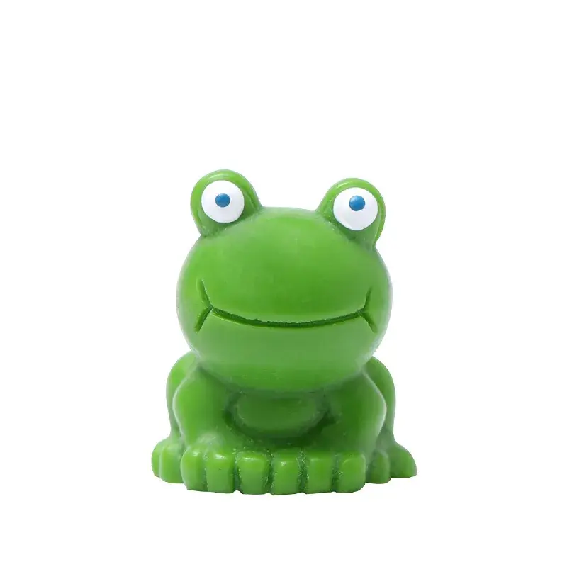 50 PC Tiny Frog Mini Resin rane plastica in miniatura rana verde figure accessori artigianali fai da te Home Garden Party Cake Topper Decor