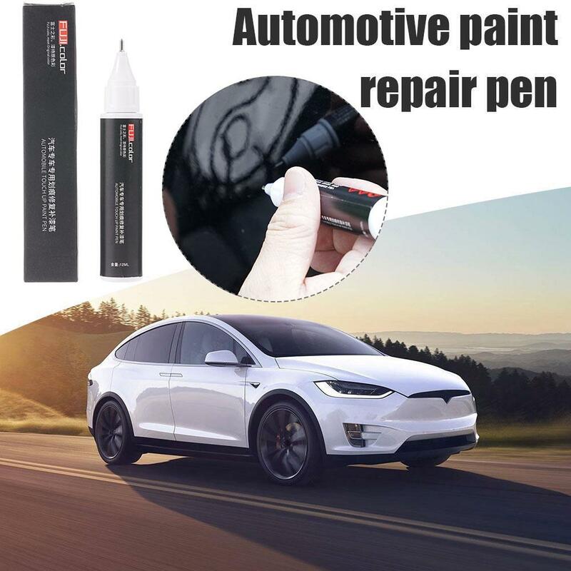 Bolígrafo removedor de arañazos de coche para Tesla Model 3 X Y S, pluma de pintura para Reparación de Pintura de coche, estilismo de pintura automático, cubo de rueda de reparación