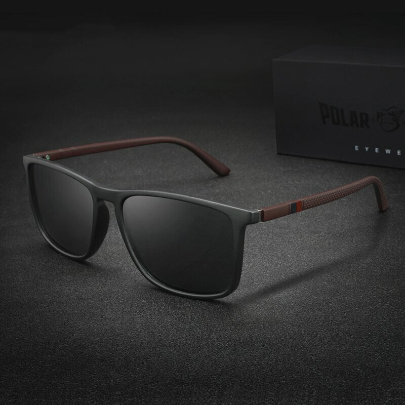 Polarking-gafas de sol polarizadas para hombre, lentes clásicas de lujo para conducir, viajes y pesca, 400