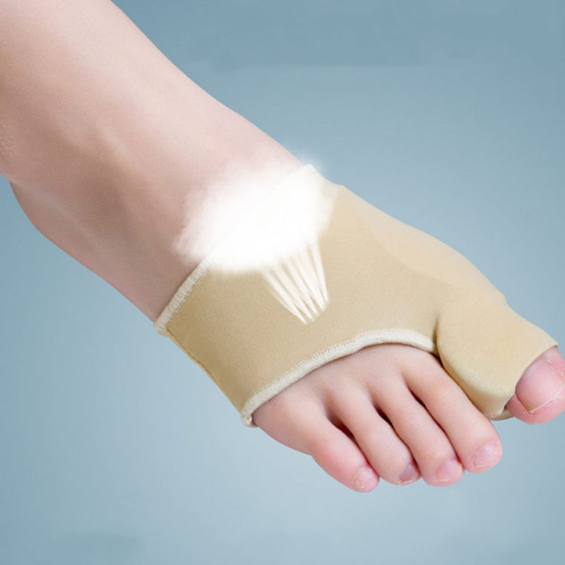 Adjuster Toe Corrector Straightener ซิลิโคนถุงเท้า Pedicure Bunion Toe Separator Orthotics Hallux Valgus ที่รองปุ่มหัวแม่เท้า