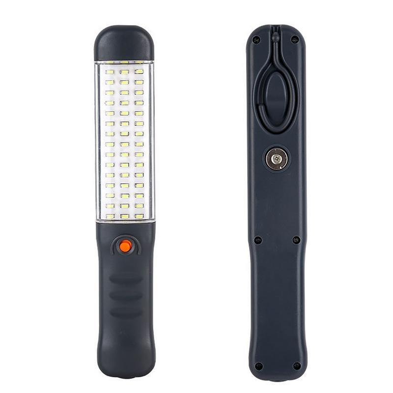 Luz de trabalho recarregável LED com base magnética e gancho, lanterna mecânica automotiva, presentes para homens, carro