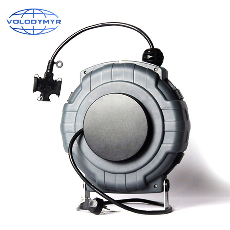 Voldmyr-自動車用空気圧式ホース,照明付き伸縮式ドラムホース,自動格納式リール