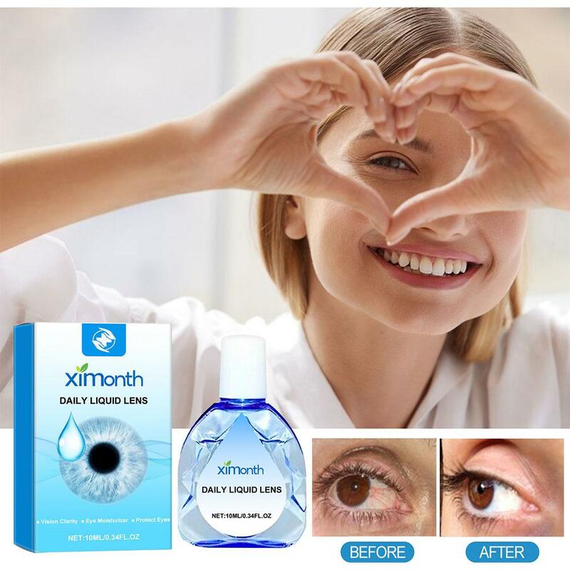 10ml Presbyopia VisionRestore Eye Drops Cleanning Eyes Massage Removal Itching Fatigue Care Relieves Eye Discomfort Relax R6T9