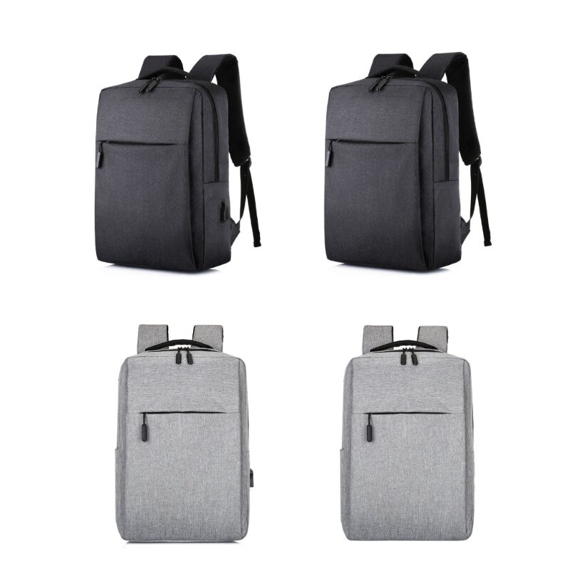 Школьный рюкзак большой емкости с USB-портом для зарядки для мужчин и женщин