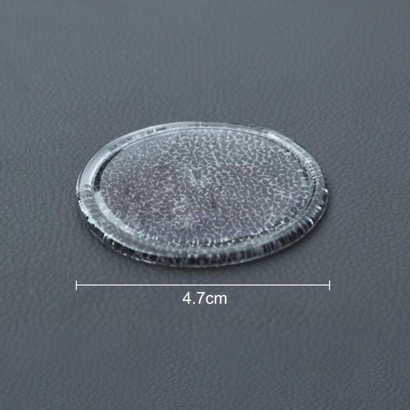 Parfum mat wasbaar goede hydrofobiciteit herbruikbare ronde decoratie anti-slip mat voor auto