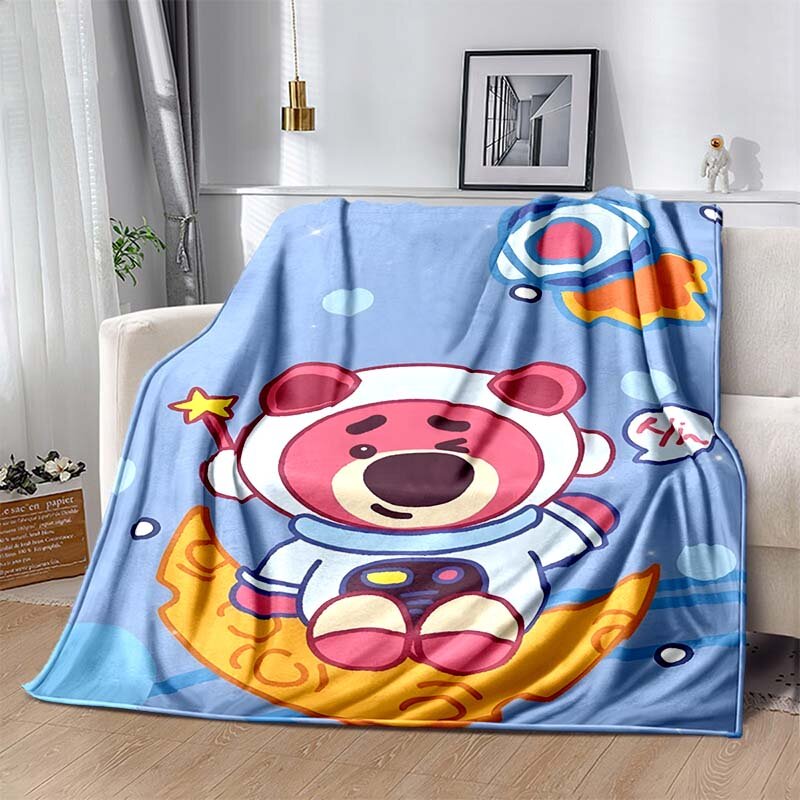 6 Sizes Disney Toy Story Cartoon Print Soft Blanket Fluffy Children and Adults Sofa Plush Bedspread Throw Blanket for Sofa Bed