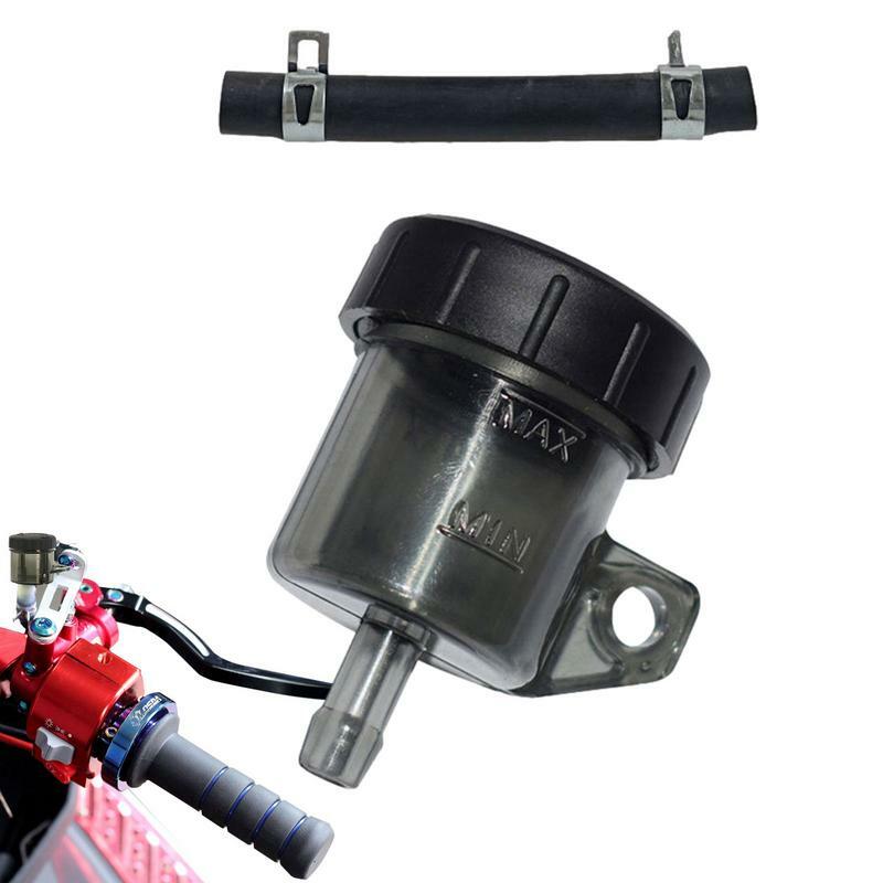 Tangki cairan silinder rem, Reservoir anti bocor Master silinder desain cocok Reservoir rem sepeda motor untuk sepeda ATV sepeda motor