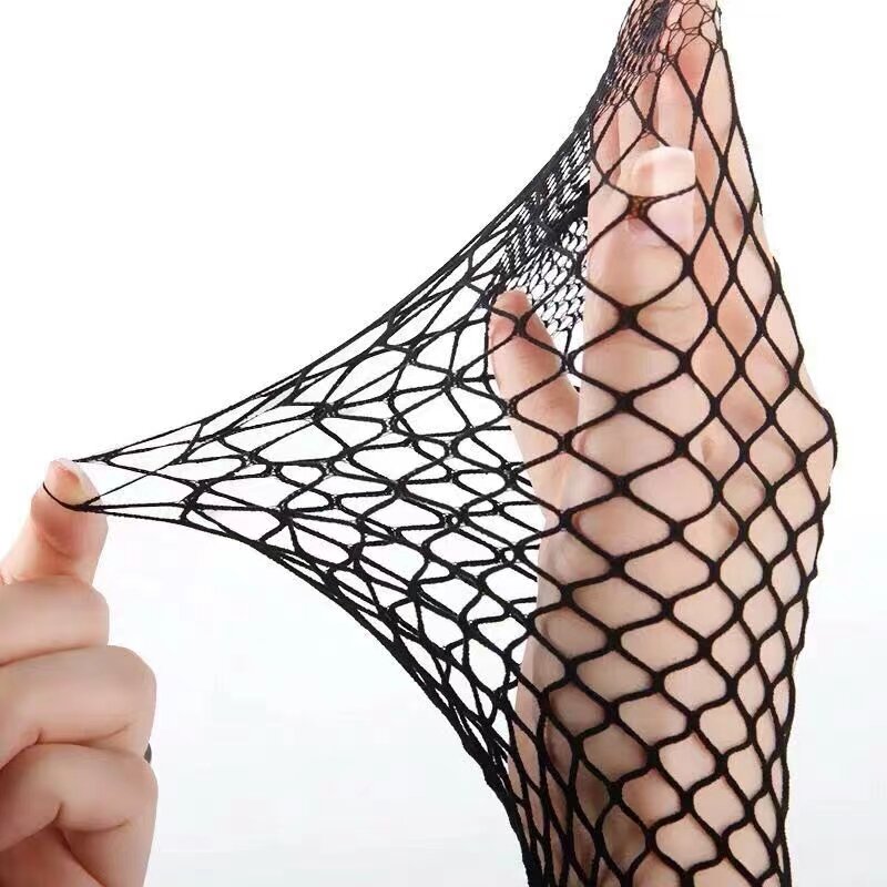 Women Tights Fishnet Sexy Erotic Lingerie Mesh Pantyhose Club Stocking Crotchless Hollow Out Anti-stripping Breathable Wholesale