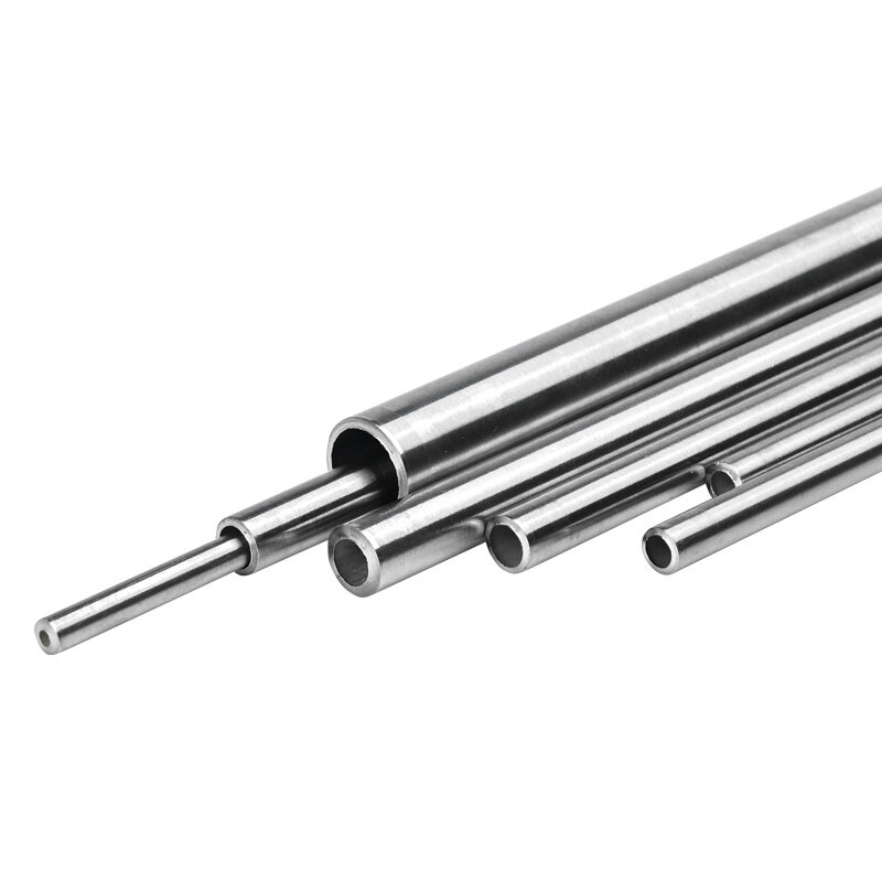 304 심리스 스테인리스 스틸 모세관 튜브, OD 0.3-12mm, ID 0.1-11mm, 길이 250mm, 500mm, 10 개 ~ 1 개