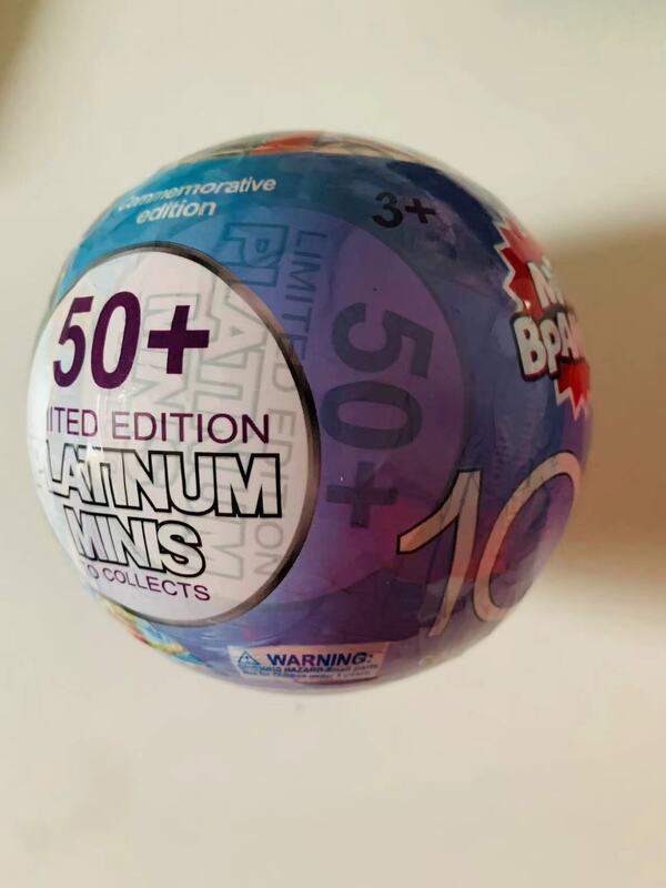 Мяч Сюрприз на 100 годовщину мультяшных персонажей, коллекционная игрушка, аниме фигурки, игрушки, подарки детям на день рождения