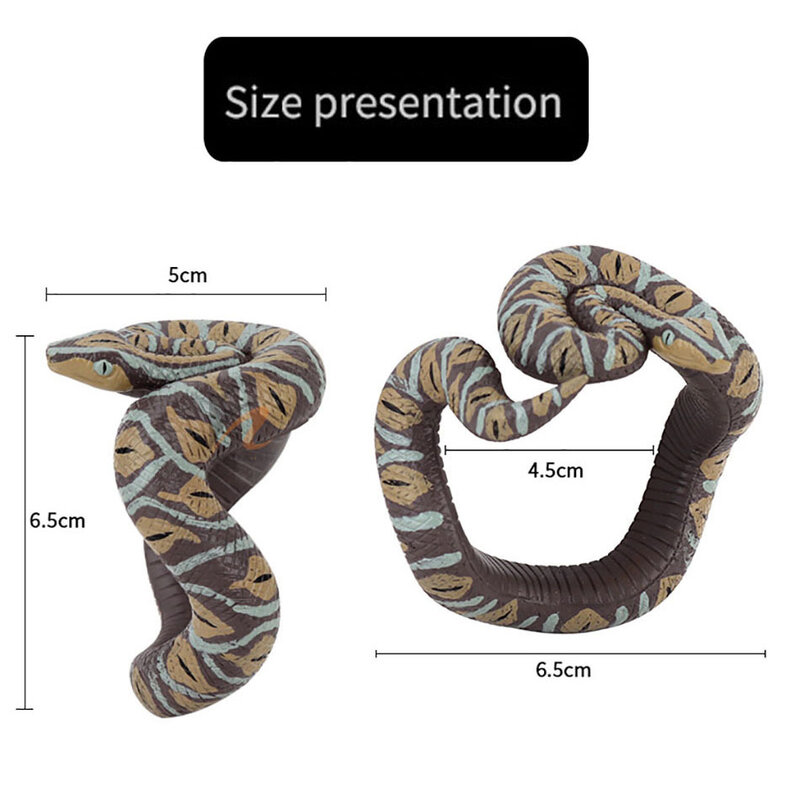 Children's Toy Bracelet Simulation Snake Bracelet Python Cobra Realistic Snake Figure Bracelet Fun Prank Gift For Kids