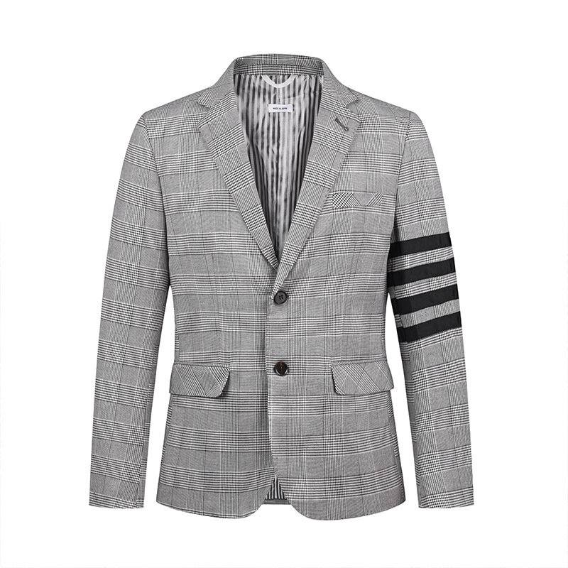V1504-Casual para hombre, traje de estilo de negocios, adecuado para ropa de verano