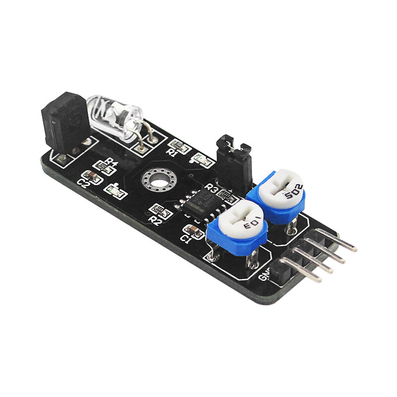 Инфракрасный модуль отслеживания, датчик обхода препятствий, адаптер 1 или 2 канала для робота-автомобиля Arduino