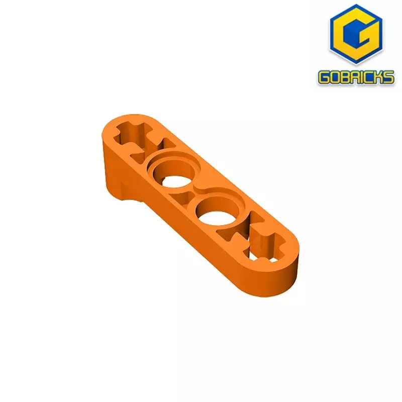 Gobricks GDS-967 Technical, Liftarm, Modified Stud Connector Thin 1x4 compatible with lego 32006 2825  pieces of children's DIY